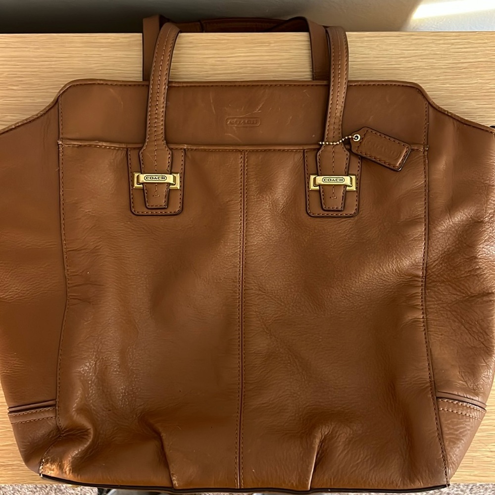 Coach Taylor Leather Tote Bag L1320-F25941